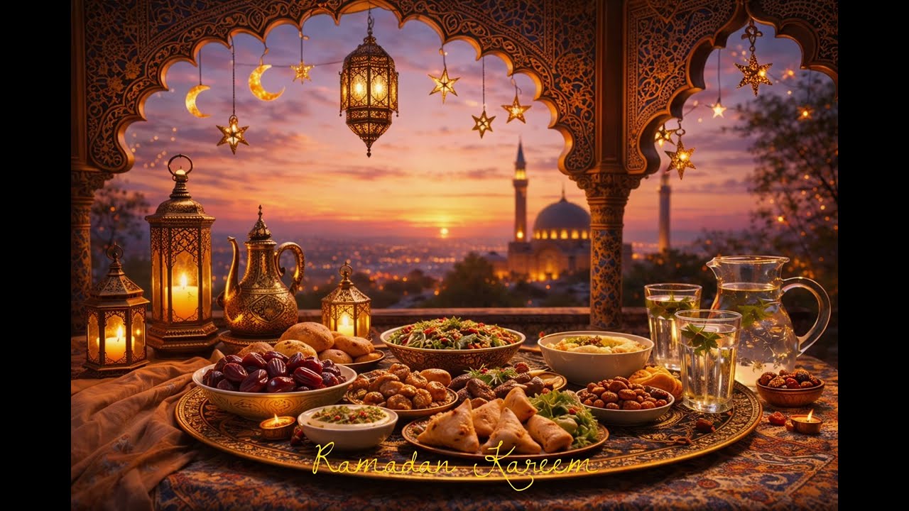 Ramadan Ambience | Ramadan TV Frame Art | 1.5 Hours Peaceful Ramadan Ambience