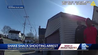 Newly released video shows arrest of man accused of shooting off-duty detective