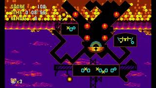 Sonic CD (2011) - Collision Chaos 1 (Tails) in 21.45 [World Record]