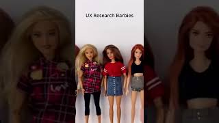 Which UX Research Barbie are you? #barbiemovie #uxresesearch