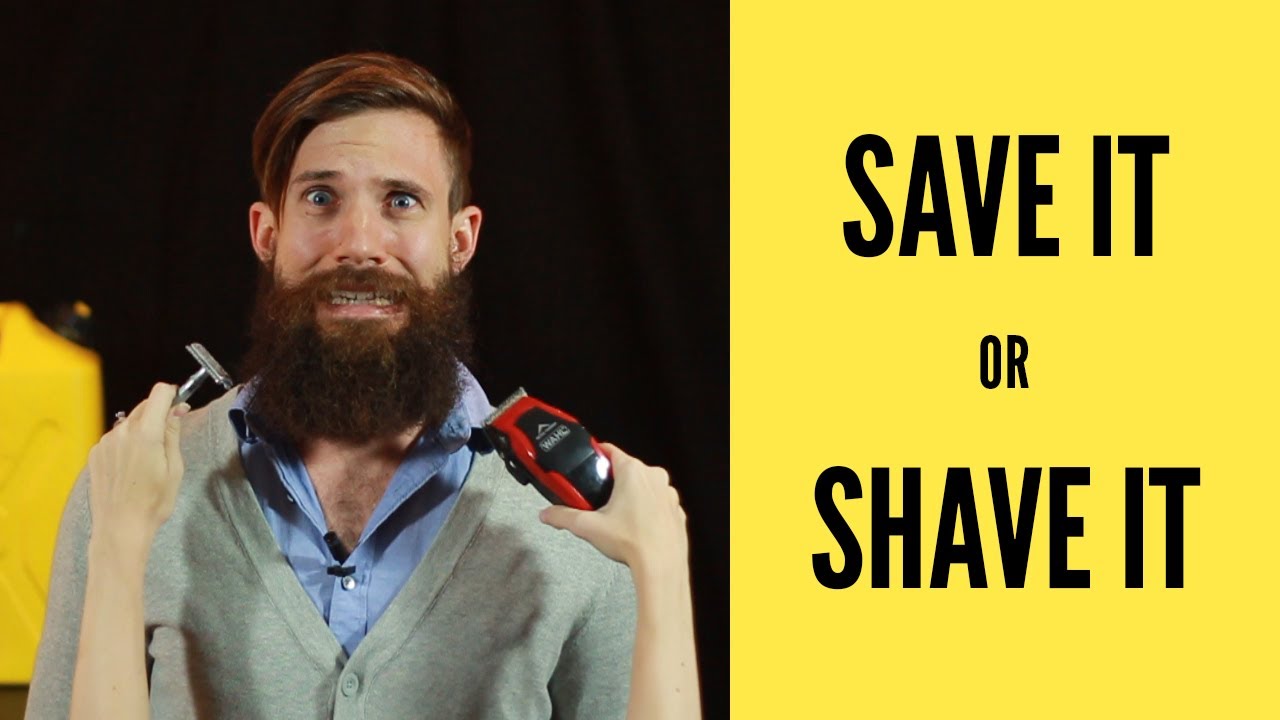 save it or shave it for charity water youtube