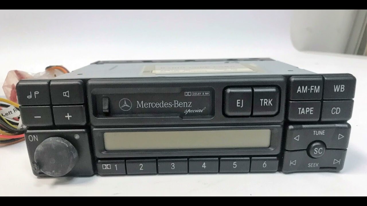 Get Security Code MERCEDES OEM W140 R129 S500 SL500 E320 CASSETTE RADIO