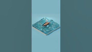 Blender Journey | Day 2 #blender #blender3d #learning #learnblender #3d #3danimation #boat #tutorial