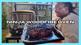 Ninja Woodfire Oven recipe | Smoked Brown Sugar Pork Butt