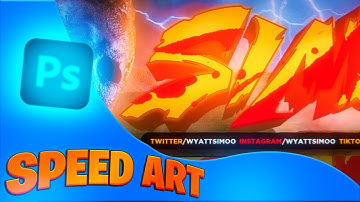 HALLOWEEN HEADER SPEEDART (FREE TEMPLATE)