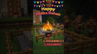 Minecraft Holika Dahan!#HappyHolikaDahan#minecraft #Holi2026