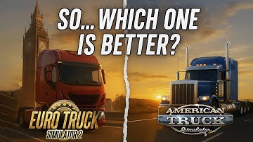 The Real Differences in  ETS 2 & ATS