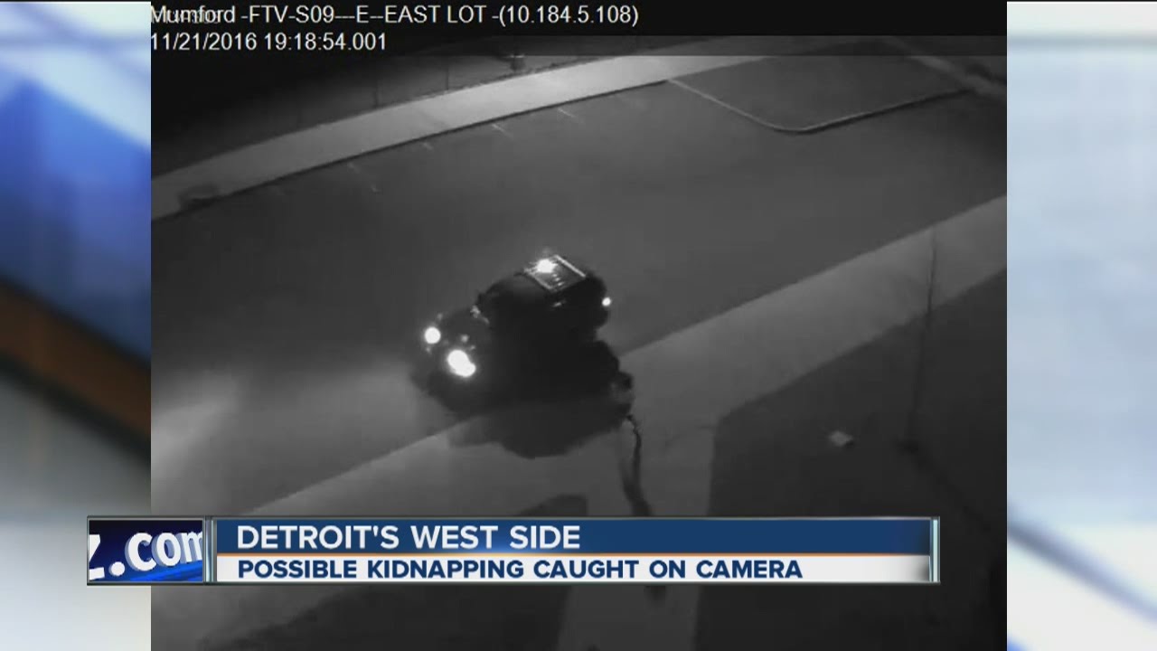 Possible kidnapping caught on camera