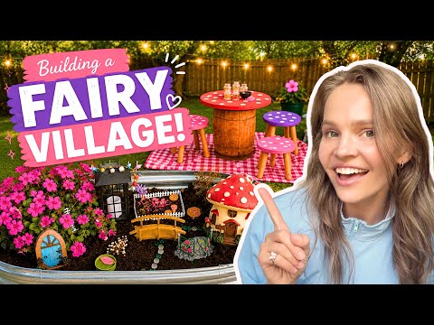 I Built My Kids a Fairy Village… and It Turned Out Magical ✨