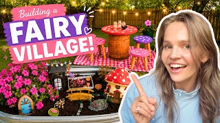 I Built My Kids a Fairy Village… and It Turned Out Magical ✨