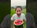 Thử thách ăn dưa hấu🍉và màn troll bất ngờ của ba chị em siêu hài hước #shorts