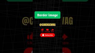 Best CSS Border Image Examples for Modern Web Design #codekaswage #html #htmlcss #coding #css