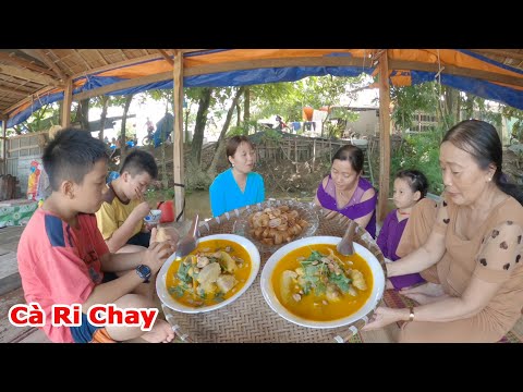 Video Buổi cơm Gia Đình với món Cà Ri Chay thơm ngon đơn... - youtube