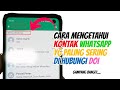 Cara mengetahu si dia paling sering hubungi siapa di whatsapp