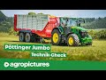 Der neue Pöttinger Jumbo 7450 Kombi Ladewagen im Test | Agropictures Technik Check