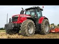 Massey Ferguson 7715S Dyna 6 con erpice rotante Maschio 5m