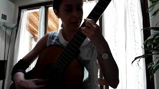 J S Bach, Prelude From Cello Suite N 1 Bwv1007 Piera Dadomo Plays A Guitar By F. Simplicio