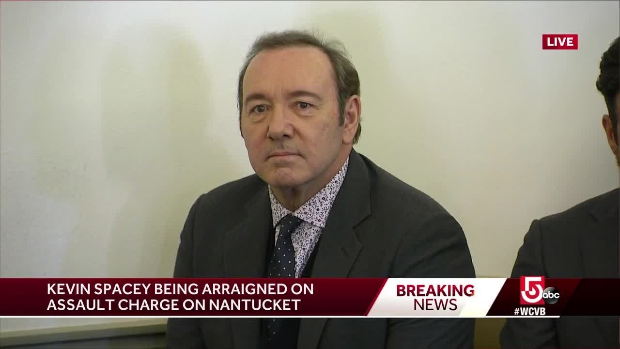 Kevin Spacey appears in court on sexual assault charge