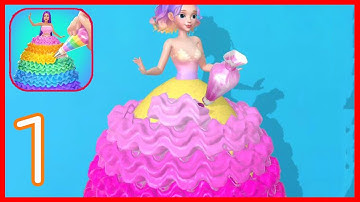 Icing On The Dress - Gameplay Walkthrough Part 1 - All Levels (Android,iOS)