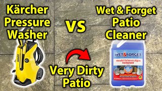 Download Lagu Pressure Washer vs Wet \u0026 Forget - Cleaning a Patio MP3