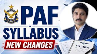 Pakistan Air Force New Syllabus And Test Pattern | PAF Jobs 2026