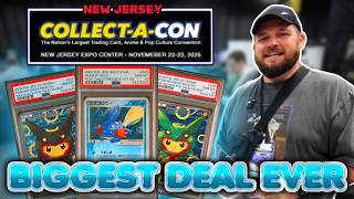 BIGGEST DEAL EVER at Collect-A-Con New Jersey! | Pokémon Card Show Vendor POV