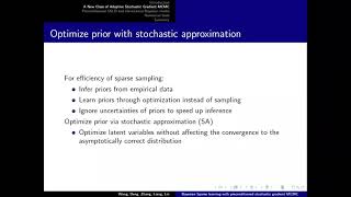 Scalable Algo. for Bayesian Deep Learning via Stochastic Gradient Monte Carlo and Beyond - L. Guang