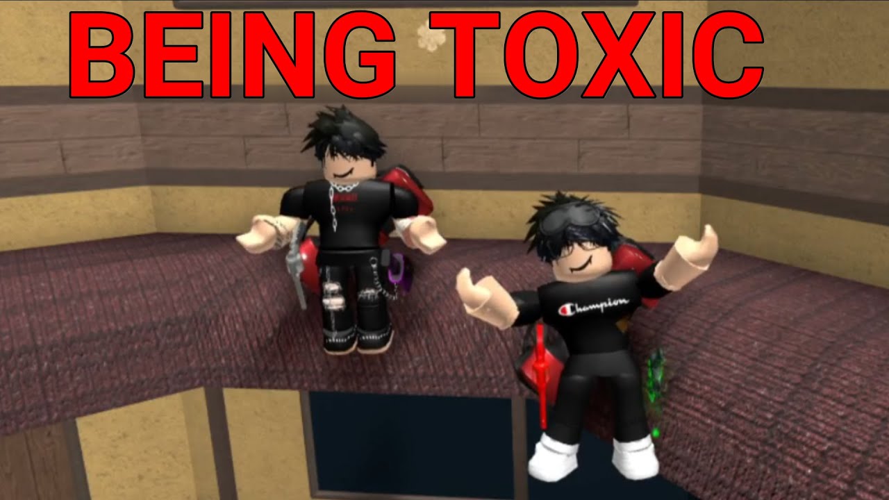 I became A Roblox Slender In Murder Mystery 2 TOXIC Teamer Servers