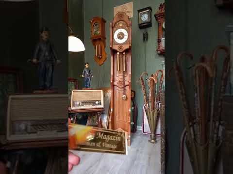 Aykırı Vintage Alman Grandfather Salon saati kule saat