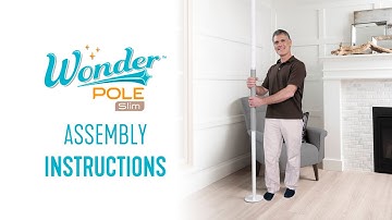 Stander Wonder Pole Slim Assembly Instructions