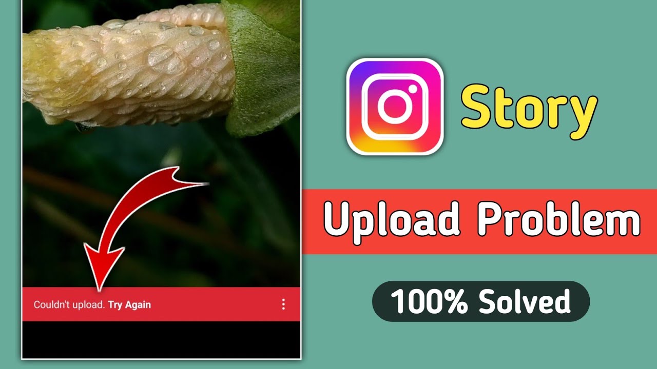 solve-instagram-story-couldn-t-upload-try-again-problem-youtube