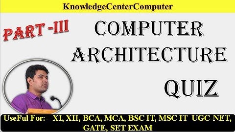 Computer Architecture | Computer Science Solved MCQs Part   3