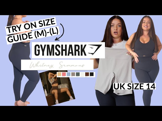 Gymshark x Whitney Simmons Size Guide Try On (L)