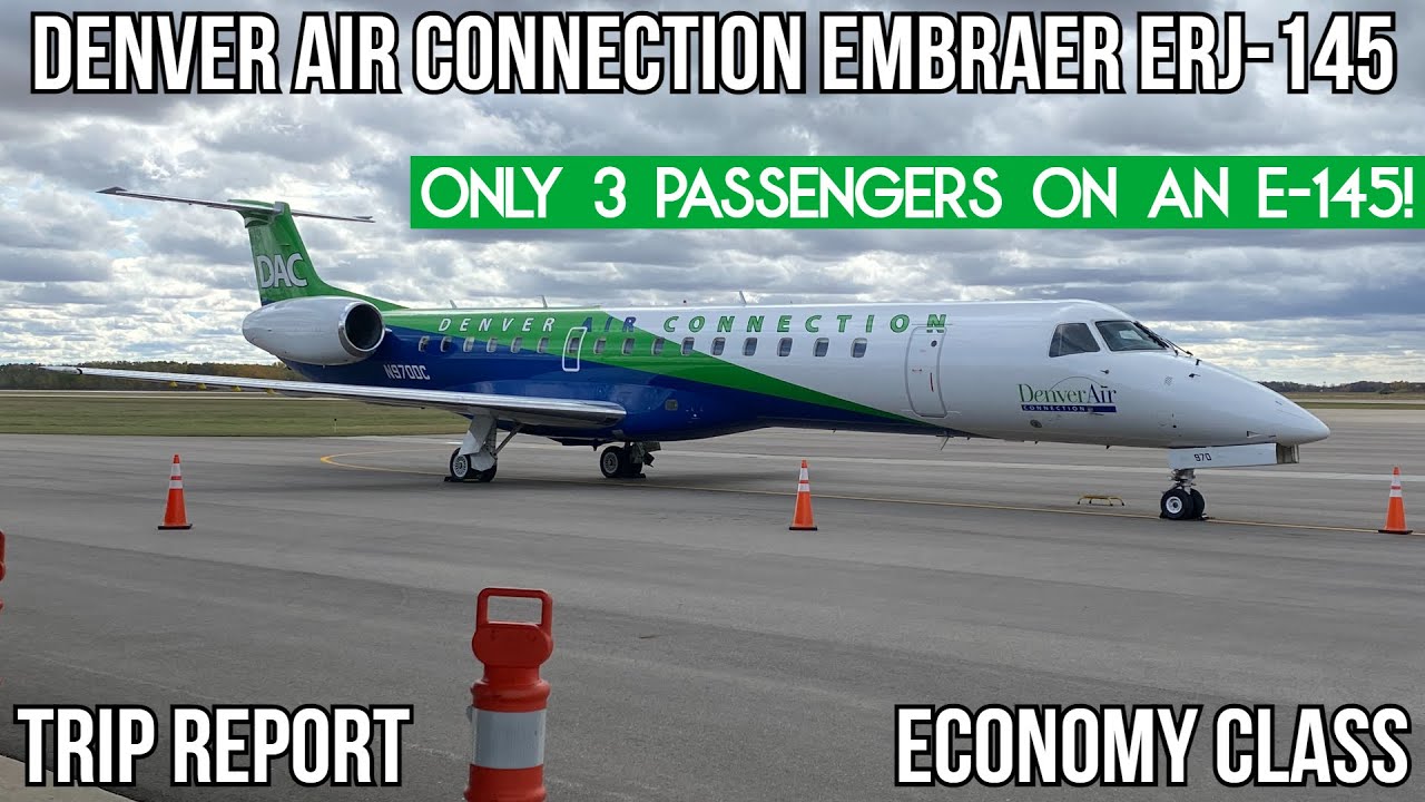 [TRIP REPORT] Denver Air Connection Embraer ERJ145 Thief River Falls