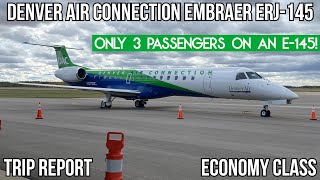 Trip Report Denver Air Connection Embraer Erj-145 Thief River Falls Tvf - Minneapolis Msp
