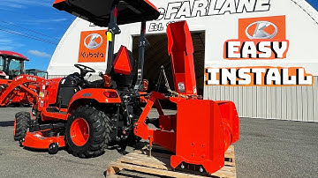 How To Install A 3-Point Hitch Implement