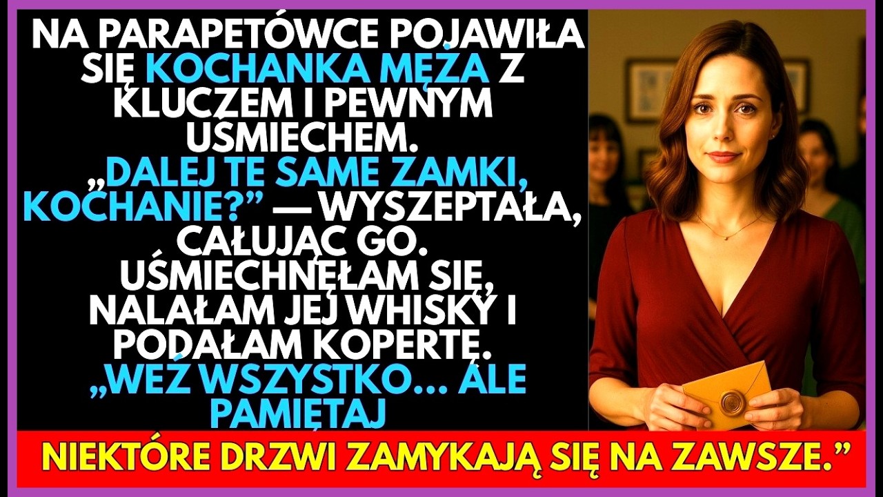POCAŁOWAŁA mojego męża na naszej imprezie — więc PODAŁAM jej whisky i wręczyłam ostatni prezent...
