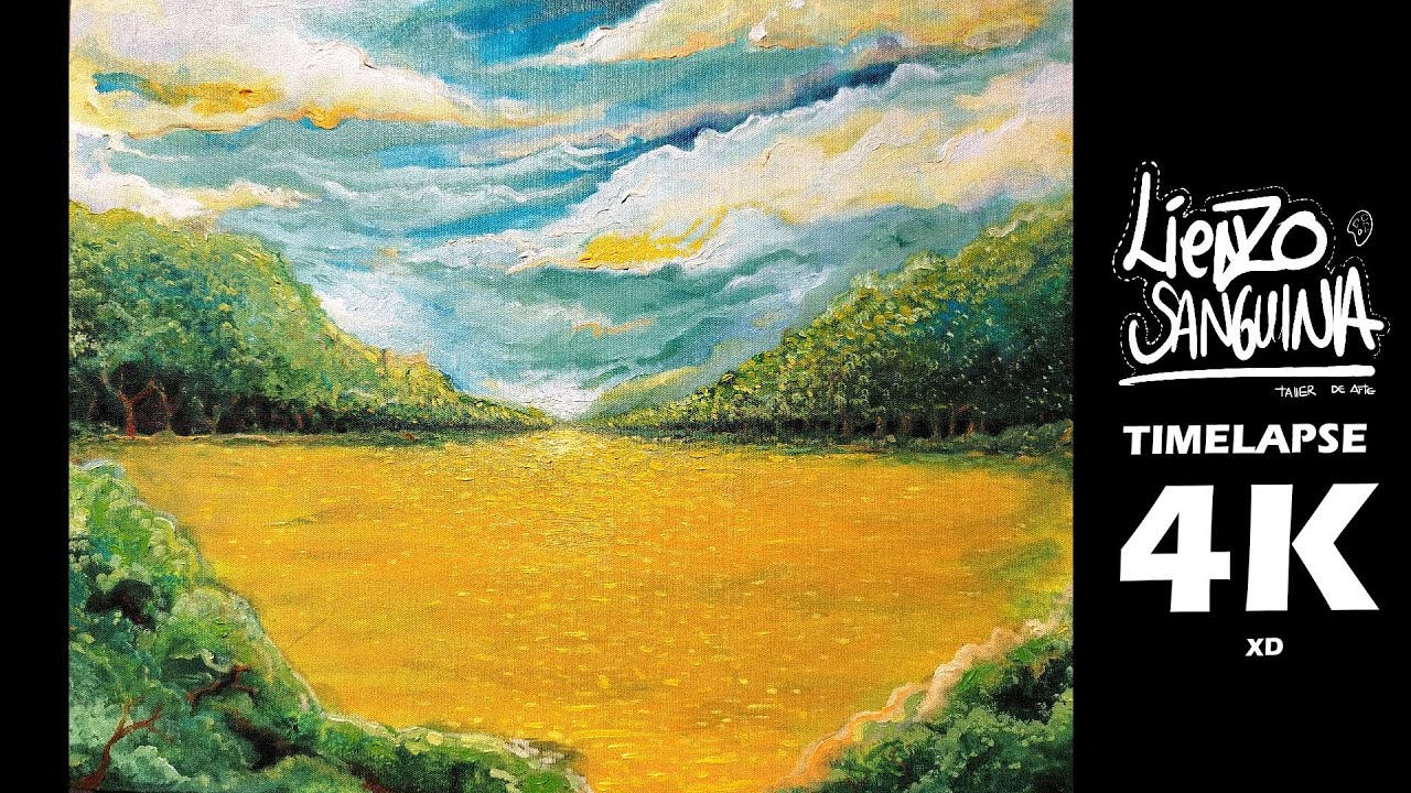 Watch This Landscape Come to Life | Art Timelapse... perdón por el 4K XD