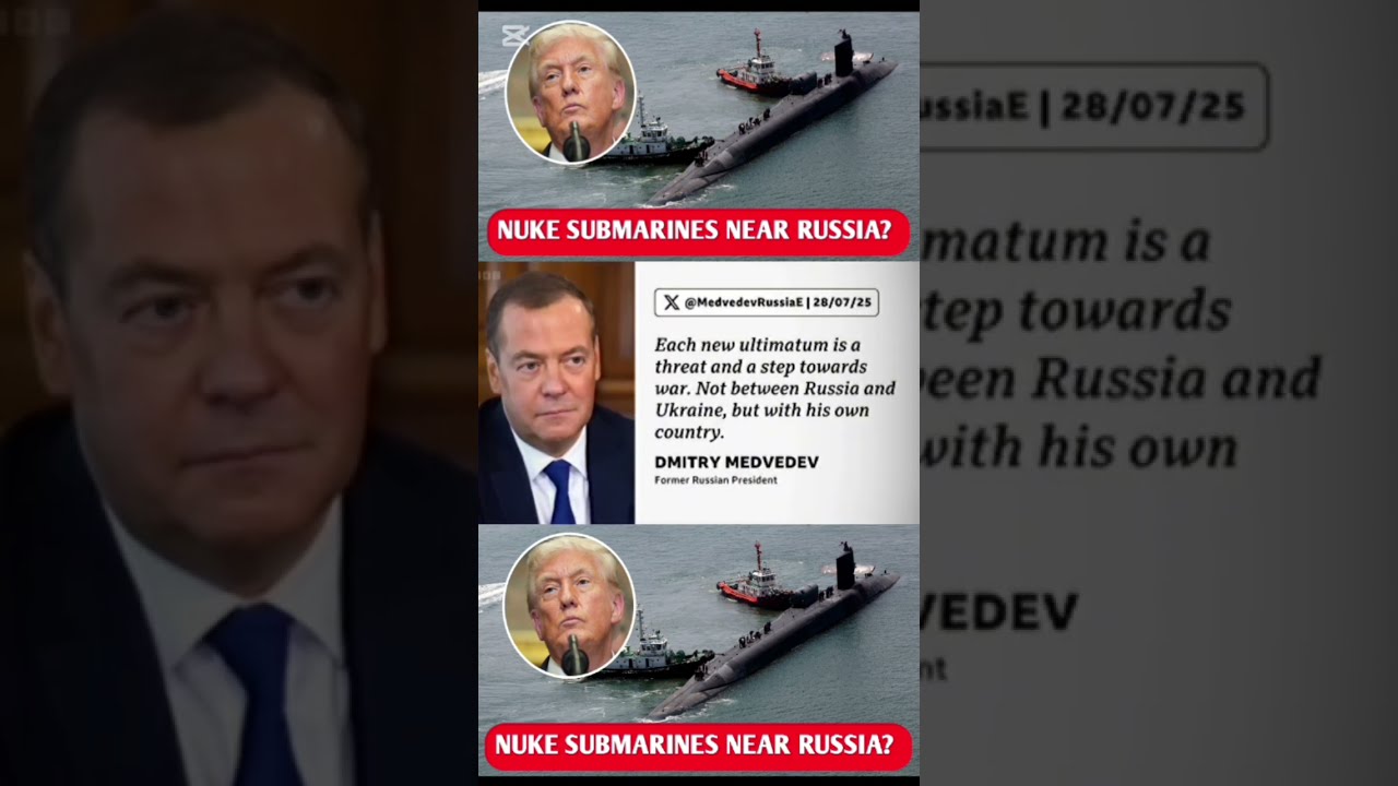 Trump Deploys Nuclear Subs To Counter Russia S Dead Hand Threat Ukraine CeasefireClash2025 Shorts