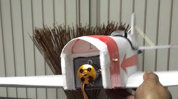 RC Dollar Tree foam airplane