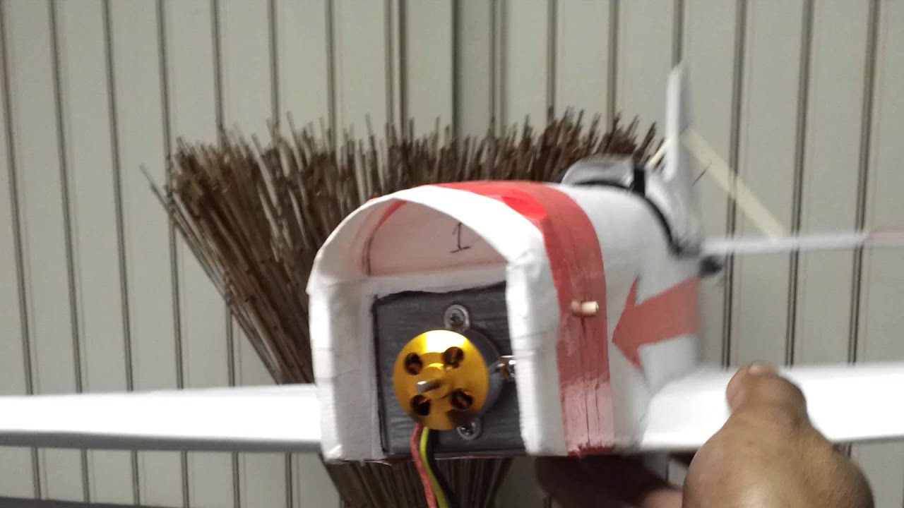 RC Dollar Tree foam airplane YouTube