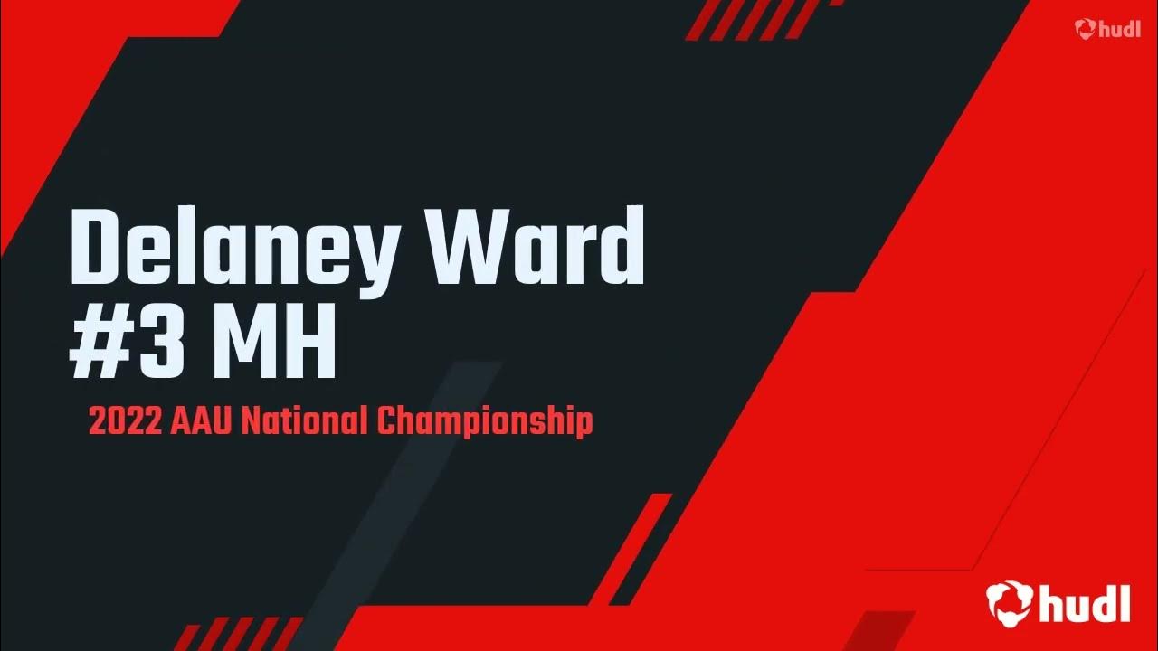 Delaney Ward 2025 6'0" MB 2022 AAU National Championship Highlights