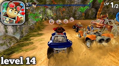 Beach Buggy Racing - Chowder Bowl ( Mashroom Grotto ) Level 14 Gameplay | Rs Charan (Android / iOS)
