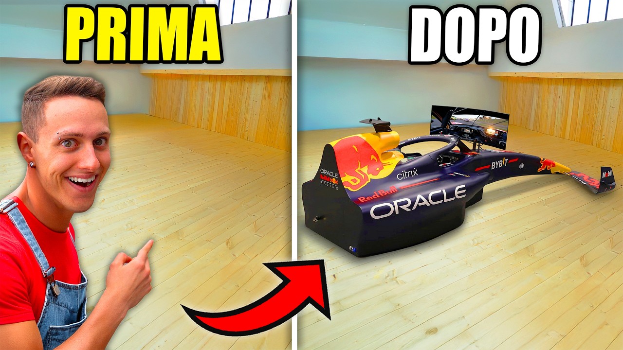 TRASFORMO il SOPPALCO in AREA SIMULATORI!