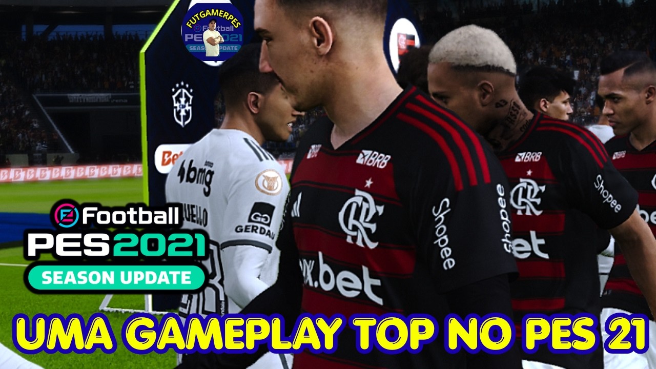 🔴⚽🎮ESTA DANDO TUDO CERTO GAMEPLAY DO MENGÃO NO EFOOTBALL PES 21 PC 🎮🖤 ...