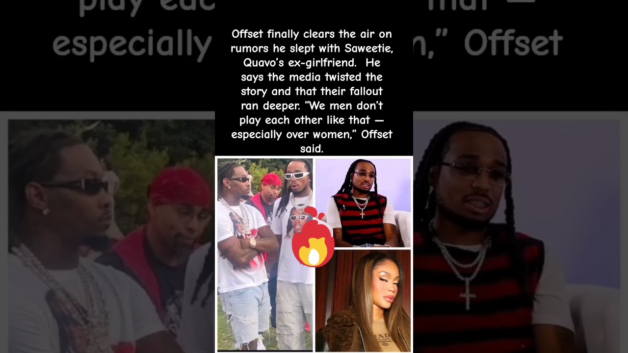 Offset Finally Addresses Saweetie and Quavo Drama  
