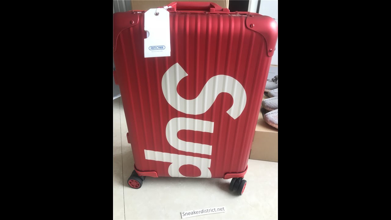 Supreme x Rimowa Suitcase Review 