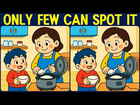 [Spot the Difference Brain Training] The subtle differences will test your attentiveness.