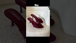 Choose your birthday month & comment your favourite heels 👠 #shorts #love #viralvideo #viral #trend