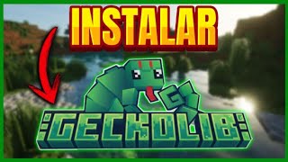👉Como INSTALAR GECKOLIB MOD🐸 para MINECRAFT 1.20.1✅